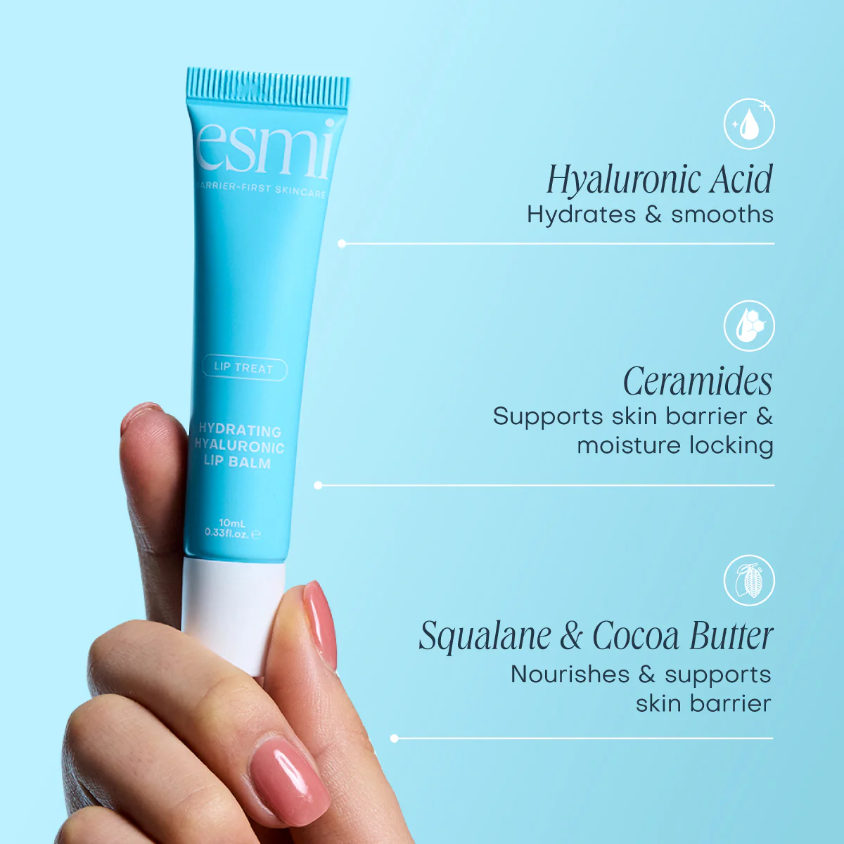 Hydrating Hyaluronic Lip Balm - Image 3